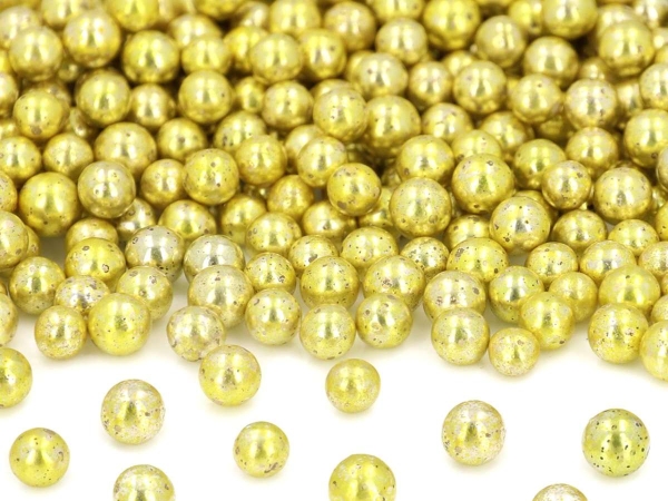 Sugar Pearls Soft - Gold 7mm